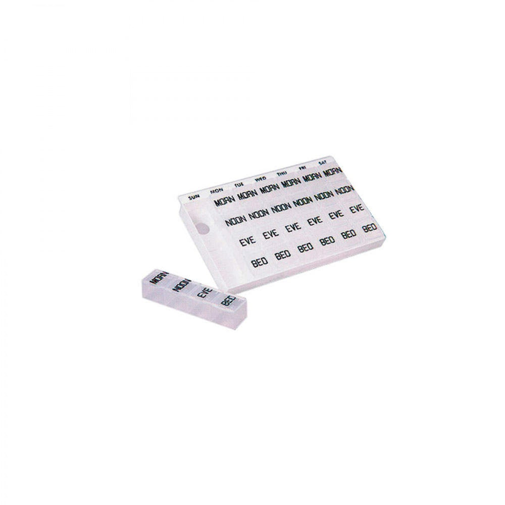 Pill Box Medi-Chest 9-3/8"X5-3/4"X1 White 70060L 70006L