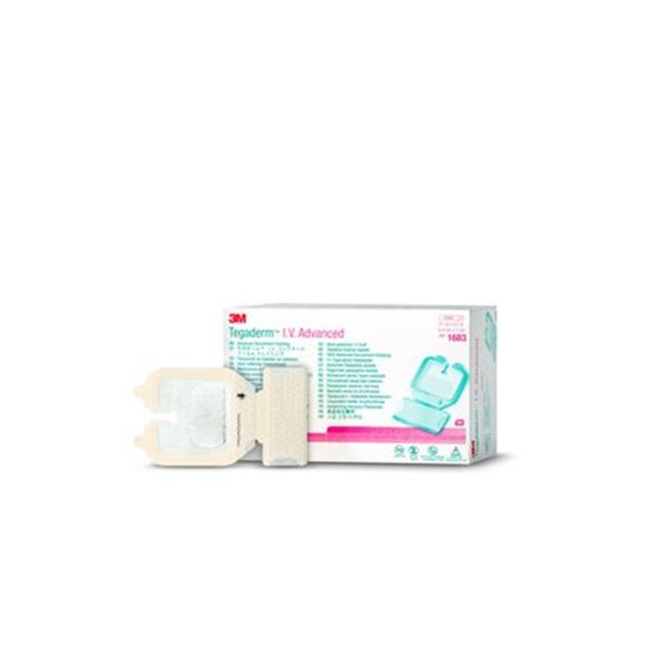 3M Medical Products Dressing Wound Tegaderm Flm 2.5x2.75 Ovl Strl Adh Trans Abs LF Ea, 400 EA/CA (1683)