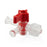 Namic 4-Way Stopcocks - 4-Way Stopcock with OFF Handle Position, Medium Pressure, Rotating Male Collar, Female Fitting, 400 PSI - H965700350121