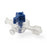 Namic 3-Way Stopcocks - 3-Way Stopcock with OFF Handle Position, High Pressure, Fixed Male Luer Lock, Female Fitting, 1, 050 PSI - H965700550031