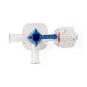 Namic 3-Way Stopcocks - 3-Way Stopcock with OFF Handle Position, High Pressure, Right Handed, Rotating Male Adaptor, Female Fitting, 1, 050 PSI - H965700550091