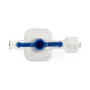 Namic 1-Way Stopcocks - 1-Way Stopcock with OFF Handle Position, High Pressure, Fixed Male Luer Lock, Female Fitting, 1, 050 PSI - H965700550171