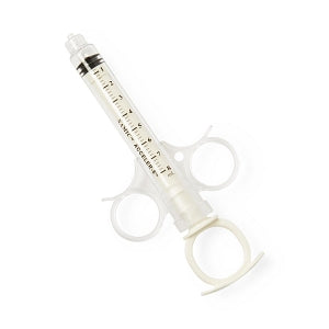 Namic Angiographic 8 mL Control Syringes - Angiographic High-Pressure Control Syringe with Thumb-Ring Plunger and Finger Ring, Fixed Male Luer Lock, 0.5 mL Reservoir, 8 mL - H965700840031