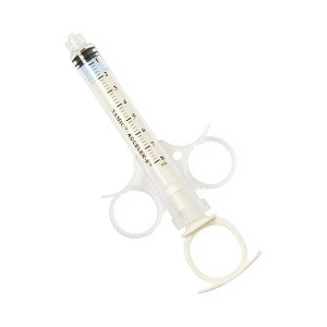 Namic Angiographic 8 mL Control Syringes - Angiographic High-Pressure Control Syringe with Thumb-Ring Plunger and Finger Ring, Fixed Male Luer Lock, 8 mL - H965700840131