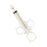 Namic Angiographic 12 mL Control Syringes with Rotator - High Pressure with Thumb Ring Plunger Style and Finger Ring, 0.5 mL Reservoir, Rotating Male Adaptor Fitting, 12 mL - H965700870071