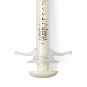 Namic Angiographic 10 mL Control Syringes with Rotator - Angiographic High-Pressure Control Syringe with Palm-Pad Plunger and Finger Grip, Rotating Male Adaptor, 0.5 mL Reservoir, 10 mL - H965700951071