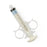 Namic Angiographic 12 mL Control Syringes - Angiographic High-Pressure Control Syringe with Palm-Pad Plunger and Finger Ring, Fixed Male Luer Lock, 12 mL - H965700980031