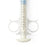 Namic Angiographic 12 mL Control Syringes with Rotator - High-Pressure with Palm Pad Plunger Style and Finger Ring, Rotating Male Adaptor Fitting, 12 mL - H965700980071