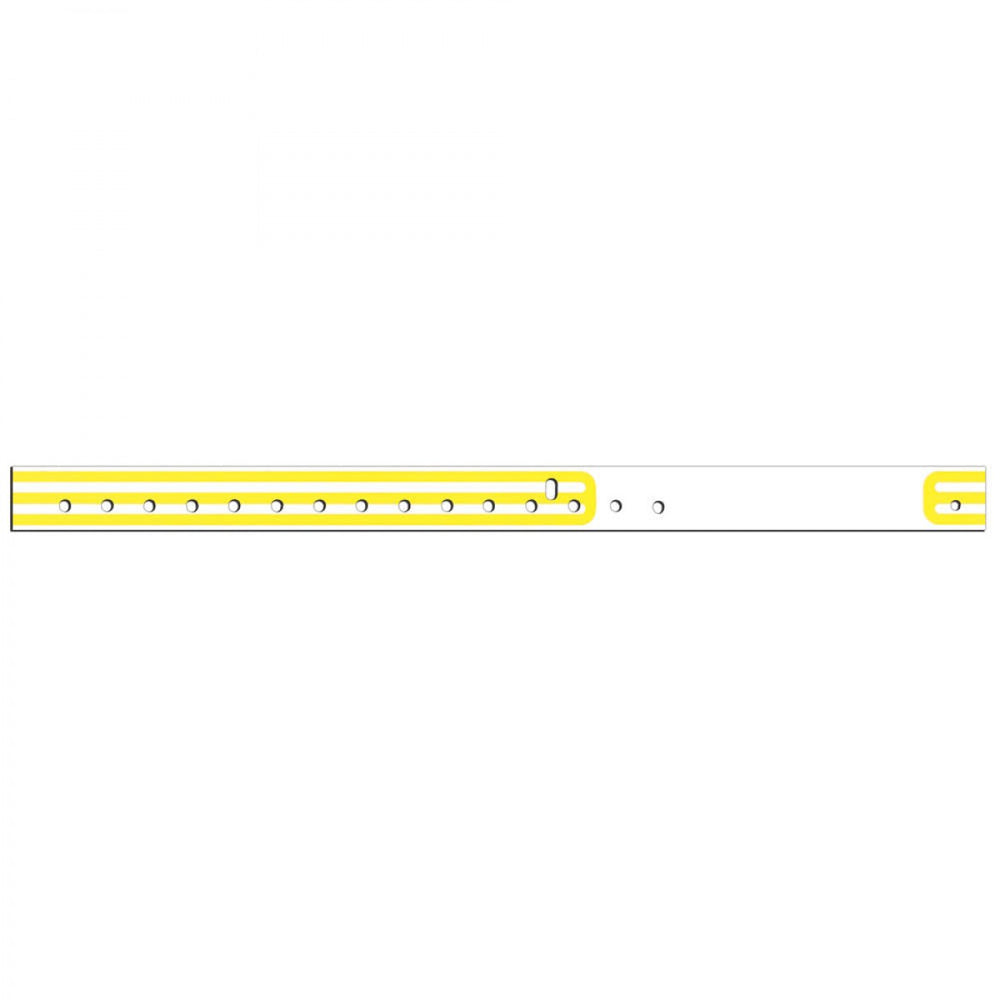 Compuband Direct Thermal Wristband Single Post Snap Closure 500/Box