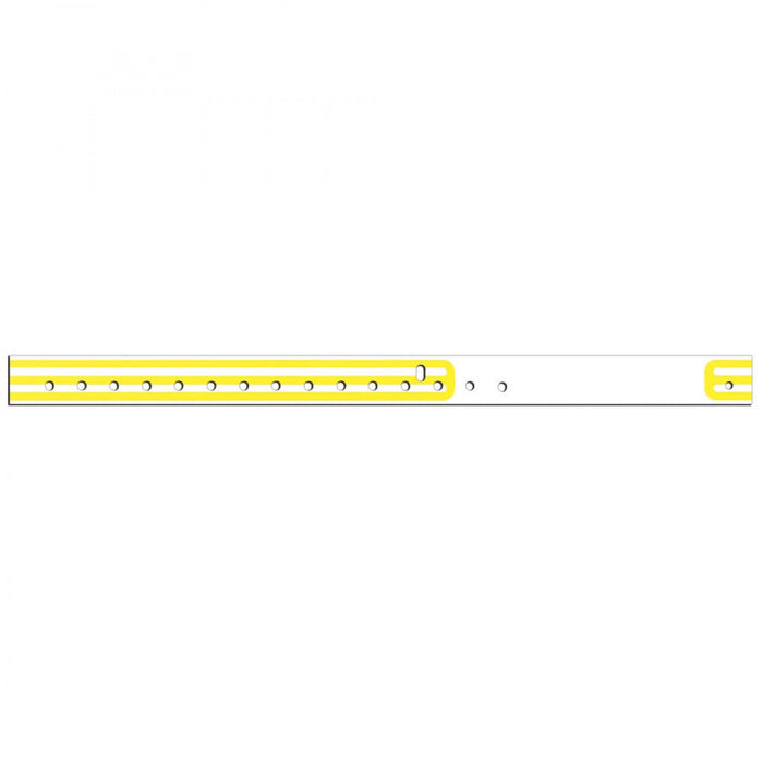 Compuband Direct Thermal Wristband Single Post Snap Closure 500/Box