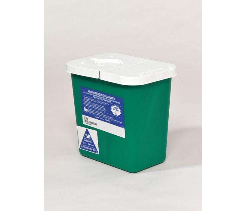 Covidien Reprocessing Sharps Container with Hinged Lid - CONTAINER, SHARPS, 1QT - 668900