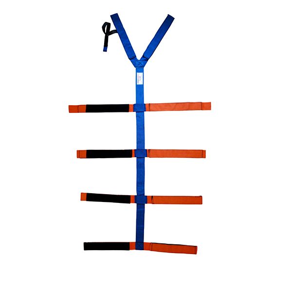 Emergency Prod / Research Spider Straps - STRAP, SPINEBOARD, NYLON, RED / BLACK - 282-EP-504