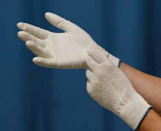 Alba-Waldensian Glove Liner Careglove Cotton Medium White Reusable 144/Ca