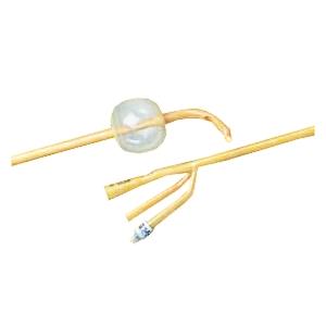 CR Bard 3-Way Latex Foley Catheters - Irrigation Foley Catheter, 3-Way, 20 Fr, 30 cc - 0125RL20