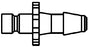 Barb to Bayonet Connector f / Trimline by Welch Allyn