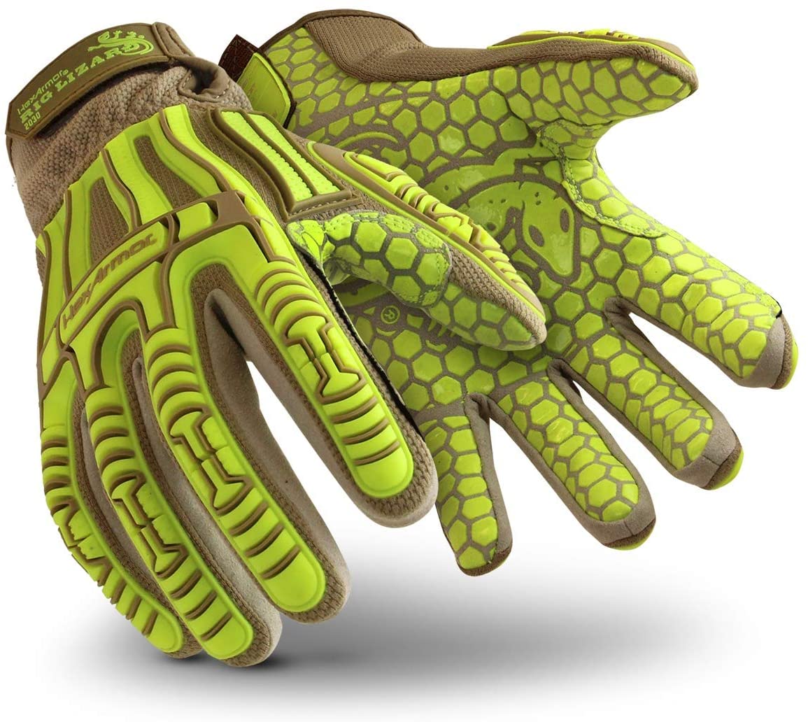 Rig Lizard 2030 Silicone Grip Gloves by HexArmor