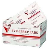 Povidone-Iodine U.S.P. Prep Pads PVP-Iodine Prep Pads 100/PK