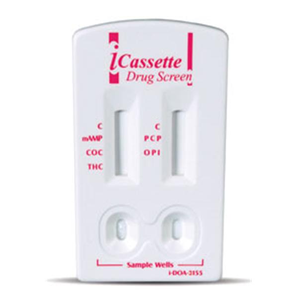 Alere Toxicology-Products iCassette Drug Screen Test Kit CLIA Waived 5 Panel 25/Bx (I-DOA-3155)