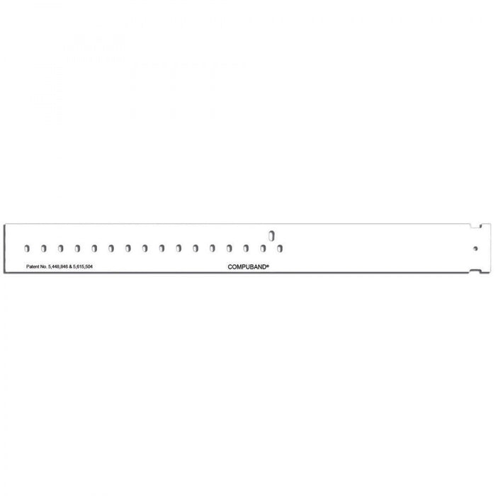 Compuband Thermal Wristband Thermal Clasp Closure 1 1/8"X11 1/2 3" Adult White - 500 Per Box Quantity: 500 Per Box Information Area: 4" L X 1 1/8" H Size Of Band: 11 1/2" L X 1 1/8" W Core Size: 3" Outer Diameter: 7.20"