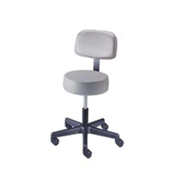 Brewer Company Stool Exam Value Plus Casters Backrest 5 Leg Ea