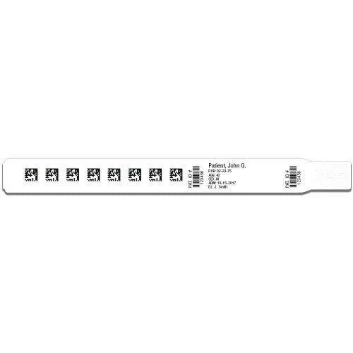 PDC Healthcare Scanband DR Adult 1-1/2" Core, 4.9" Outer Diameter, White - 7442-11-PDL