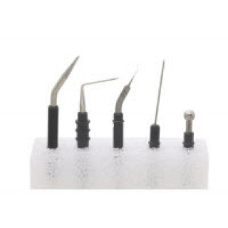 ConMed Reusable Electrodes - Disposable Stainless Steel Needle Electrode with Extended Insulation and Hex Hub - 138105