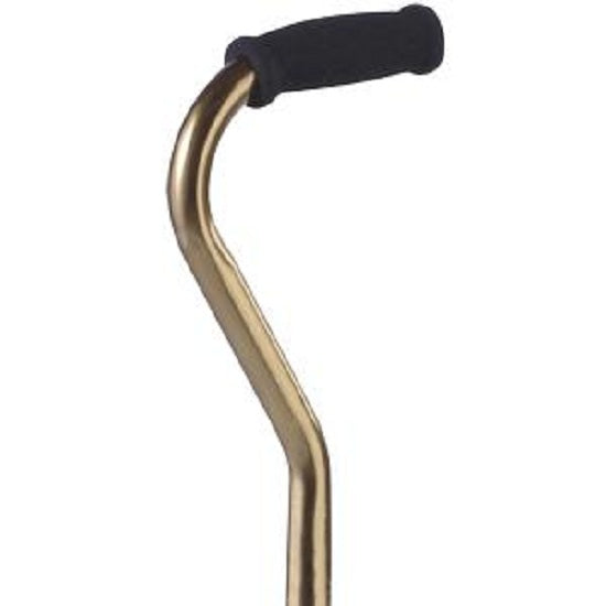 Offset Handle Cane - Bronze