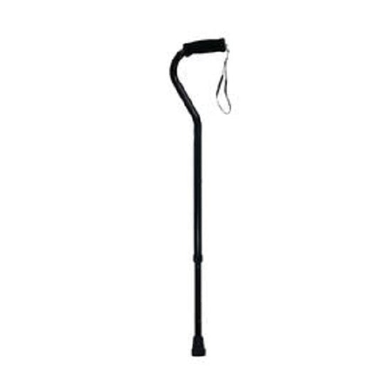 Compass Health Brands PMI ProBasics Offset Walking Cane with Strap