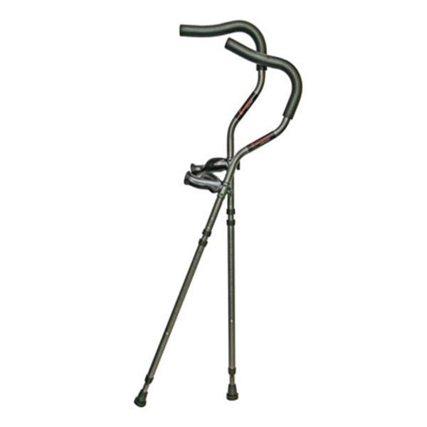 Millennium Medical Crutch Extended Tall In-Motion Aluminum 70-86" 1/Pr