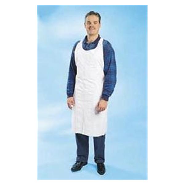 Abaline Paper Products Gown Apron White 10/Ca