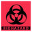 TimeMed a Div of PDC Label Biohazard Pre-Cut 5x5 250/Rl 250/Rl