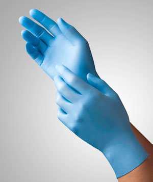 Tronex International Gloves Exam PF Nitrile Latex-Free 9.5 in XL Dark Blue 100/Bx, 10 BX/CA (9250-35)