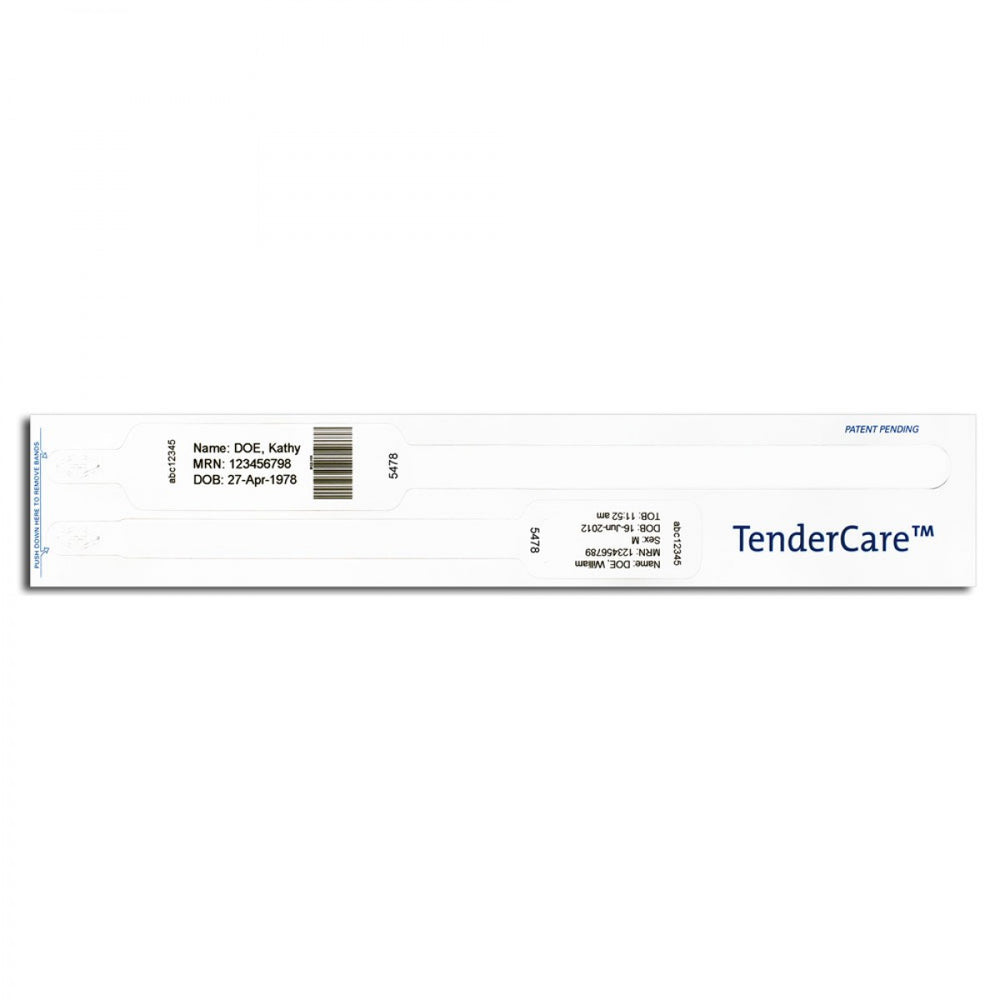 Tendercare 2 Part Maternal Child Thermal- 1" Core- 120 Sets/Roll - White 7750-11-Pdo