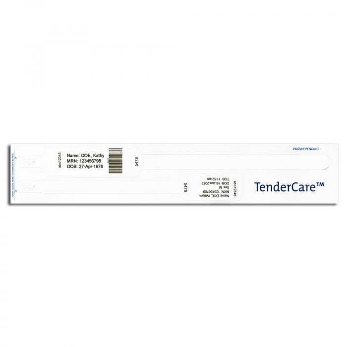 Tendercare 2 Part Maternal Child Thermal- 1" Core- 120 Sets/Roll - White 7750-11-Pdo