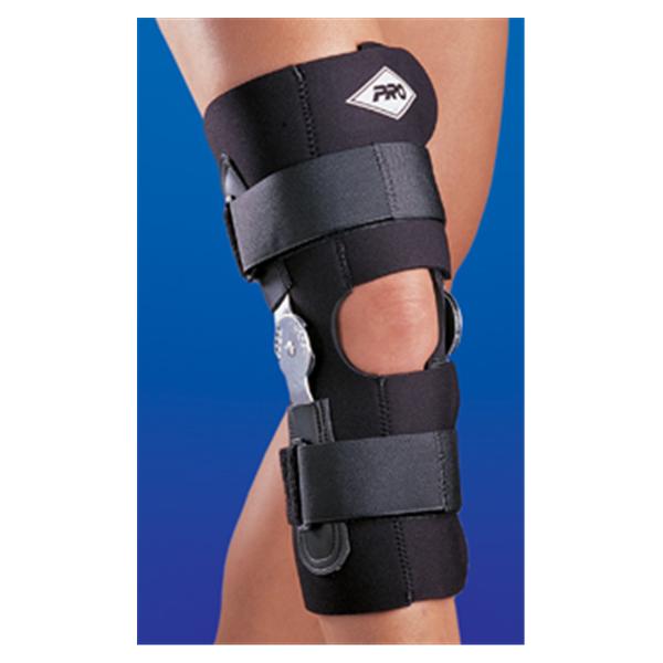 Pro Orthopedic Devices Brace Support Adult Knee 1/4" Neoprene Black Size X-Small Ea