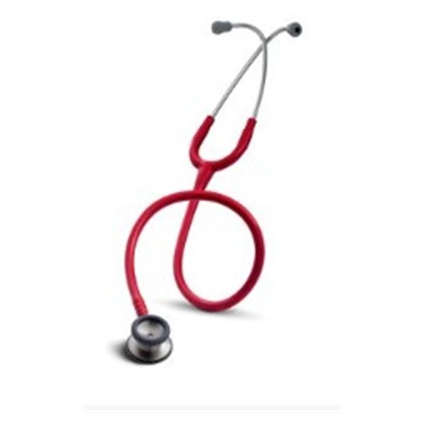 3M Medical Products Stethoscope Clinician Littmann Classic II Red Pediatric 28 2Hd Ea