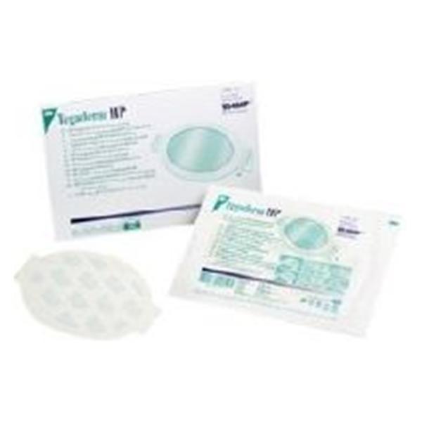 3M Medical Products Dressing Transparent Tegaderm HP Clth 5.5x6.5 Oval Trans LF 10/Bx, 8 BX/CA (9548HP)