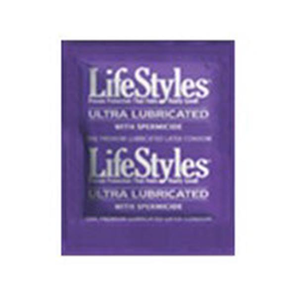 Sxwell USA  Condom Lifestyles Lubricated Spermicidal 1008/Ca