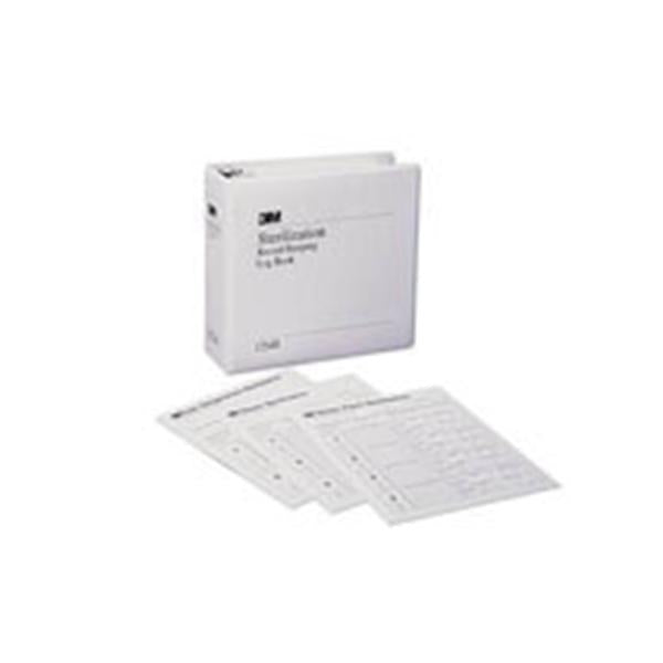 3M Medical Products Log Book Record Attest 9.5 in x 11 in White 100/Bx, 5 BX/CA (1254E-S)