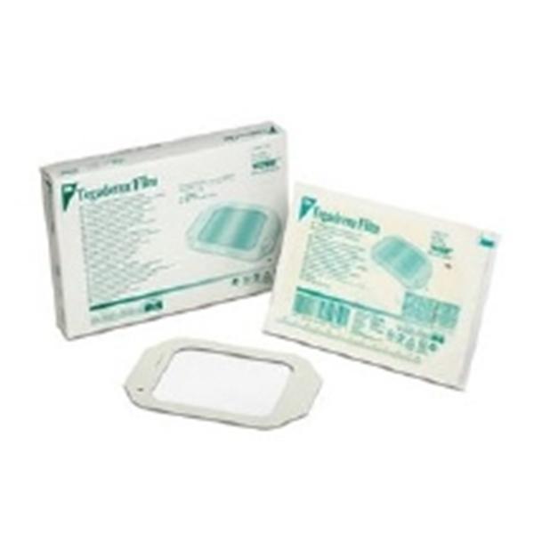 3M Medical Products Dressing Frm Tegaderm Flm 4x4.75 Strl Adhs Adhr Trans LF 50/Bx