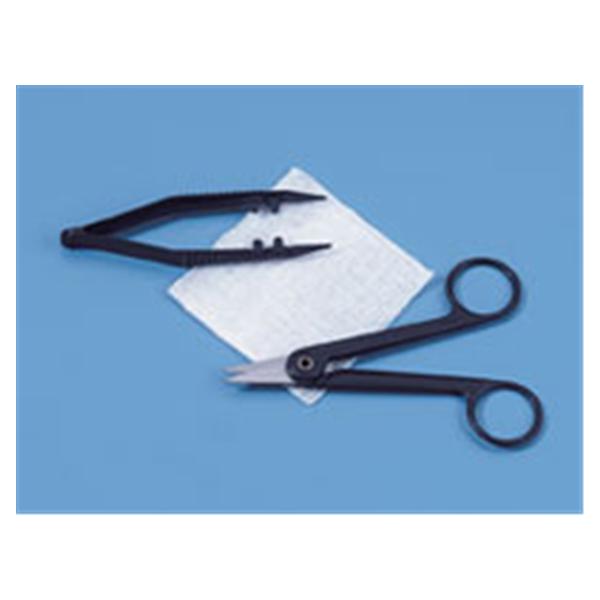 Busse Hospital Disposable Kit Suture Removal With Posi-Grip Plastic Forceps LF Sterile Ea, 48 EA/CA (737)