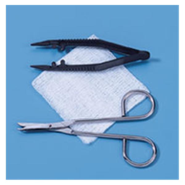 Busse Hospital Disposable Kit Suture Removal With 3x3" Gauze Sponge/Forceps LF Strl 50/Ca (717)