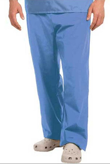 Unisex Fashion Poplin Fashion Scrub Pants Ciel Blue