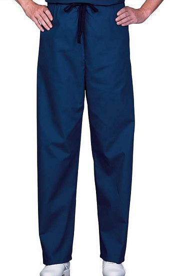 Unisex Fashion Poplin Fashion Scrub Pants Navy