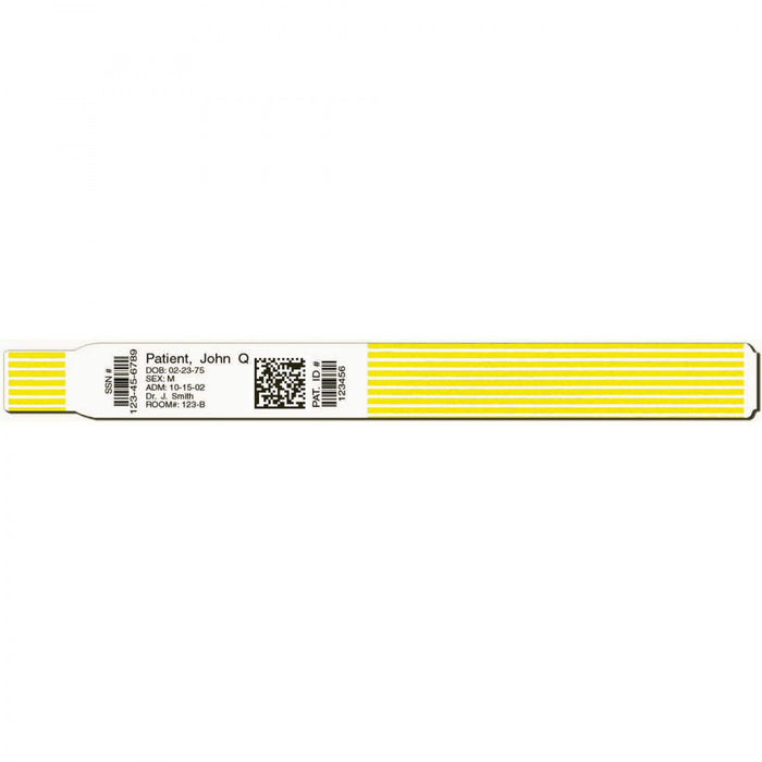 Scanband Plus Adult Bb Standard- 1" Core-Wound In- Yellow 7900-14-Pdl