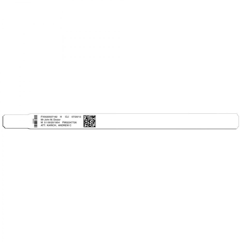 Scanband Plus Adult/Ped Bb Standard-1" Core- Wound In- White 7912-11-Pdl