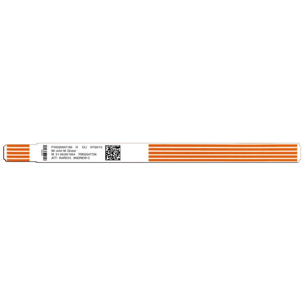 Scanband Plus Adult/Ped Bb At Perf-1" Core-Wound Out - Orange 7915-17-Pdl