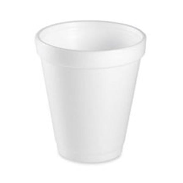 Strauss Paper  Lid Cup Styrofoam White 1000/Ca