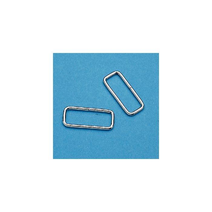 Patterson Medical Rectangular Loop Metal D-Rings