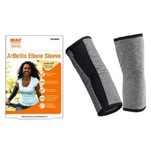 Brownmed Imak Compression Arthritis Elbow Sleeve, Large, 13" to 16" Arm Circumference